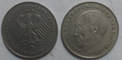 GERMANY Deutsche 2 MARK 1978 (USED)