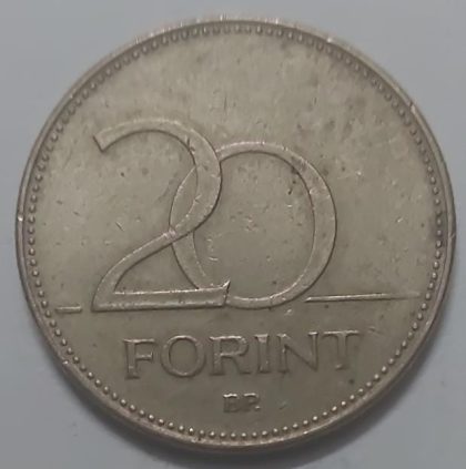 HUNGARY 20 Forint 1994 (used) - Image 2