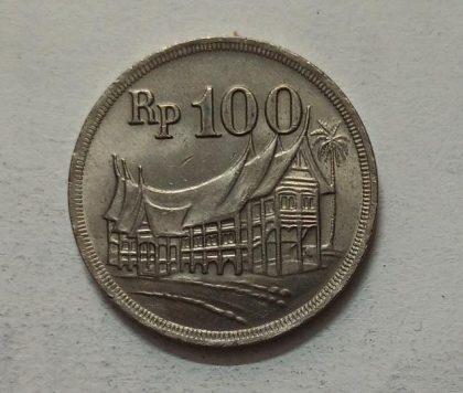 INDONESIA 100 RUPIAH 1973 (UNC)