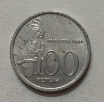 INDONESIA 100 RUPIAH 2004(Used)