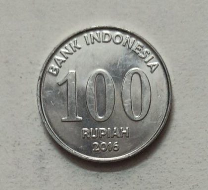 INDONESIA 100 RUPIAH 2016 (Used) - Image 2