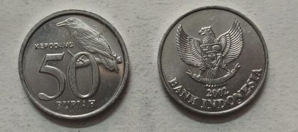 INDONESIA 50 RUPIAH 2002 (UNC)