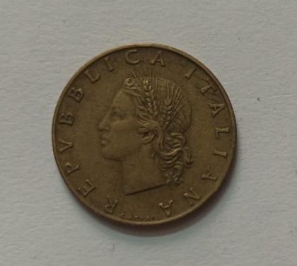 ITALY 20 LIRE 1957 (used)