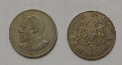 KENYA 1 SHILLING 1966 (used)