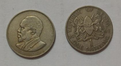 KENYA 1 SHILLING 1967 (used)