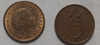 NEDERLAND-5 CENT 1979 (Used)