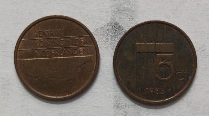 NEDERLAND-5 CENT 1983 (Used)