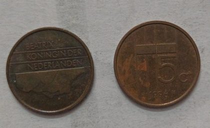 NEDERLAND-5 CENT 1996 (Used)