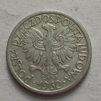 POLAND 2 ZTOTE 1960 (USED) - Image 2