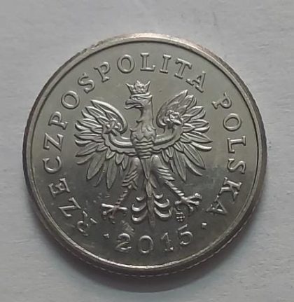 POLAND 20 GROSZY 2015 (USED}