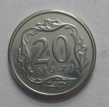 POLAND 20 GROSZY 2015 (USED} - Image 2