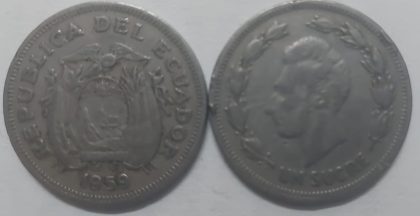 Ecuador UN sucre 1959 (Used)