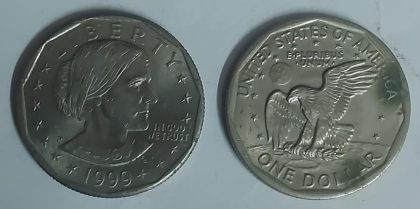 U.S.A. ONE Dollar 1999 (USED)