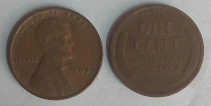 U.S.A. 1-CENT 1939 (used)