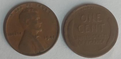 U.S.A. 1-CENT 1941 (used)