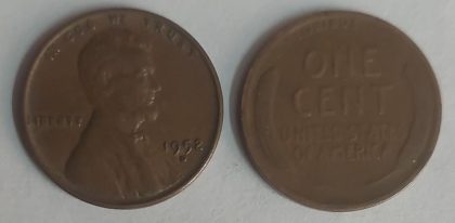 U.S.A. 1-CENT 1952 (used)