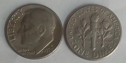 U.S.A. 1-DIME 1978 (Used)