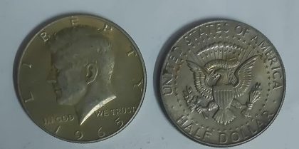 U.S.A. Half Dollar 1965 (USED)