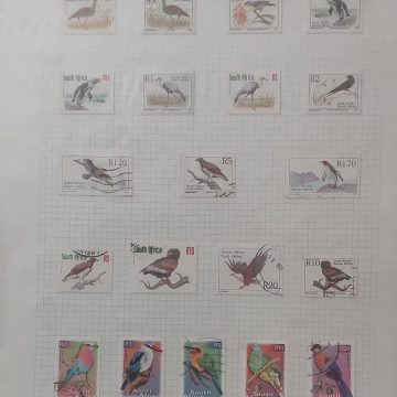Thematic Birds Stamps of SOUTH AFRICA 20 Stamps 12 Used/8 Mint