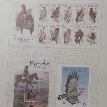 Thematic Birds Stamps of SOUTH AFRICA 3 Minature sheets Mint
