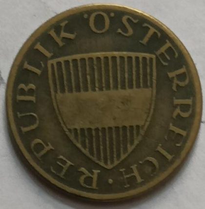 Austria 50 Groschen Coin 1959 (used) - Image 2