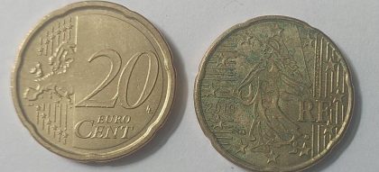 20 EURO Cent Coin 2013 (used)