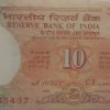 10 Rupees note Governor Dr.C. RANGARAJAN Inset E UNC