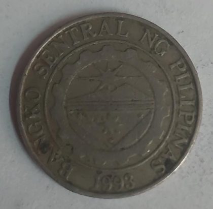 PHILIPPINES 1 PISO 2000 Coin(used) - Image 2