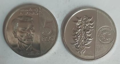 PHILIPPINES 5 PISO 2019 Coin(used)