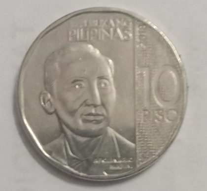 PHILIPPINES  10 PISO 2018 Coin(UNC)