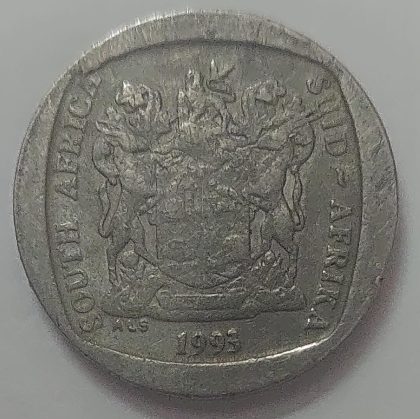 SOUTH AFRICA 1 RAND 1993 Coin (used)