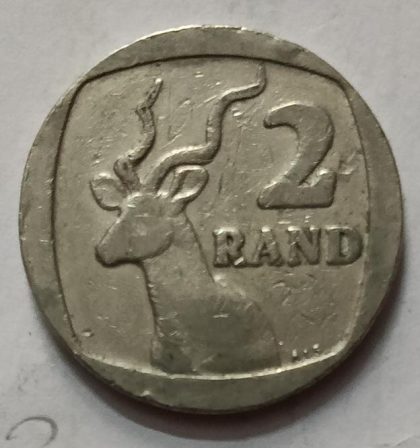 SOUTH AFRICA 2 RAND 1989 Coin (used)