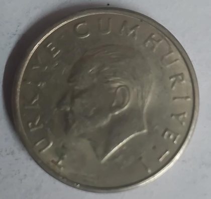 TURKEY 10 Bin LIRA 1995 Coin (used) - Image 2