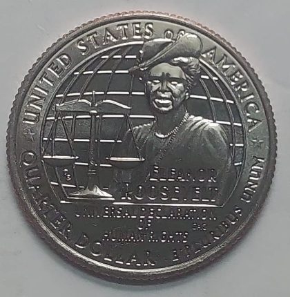 American Women Quarter Dollar Coin  Eleanor Roosevelt - 'D' Mint