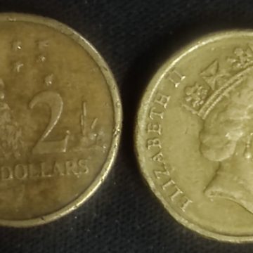 Australian 2 dollar coin 1995_2$ (used)