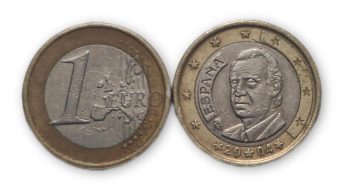 1 EURO Espana Coin 2004Used
