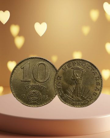 HUNGARY 10 FORINT 1985(used)