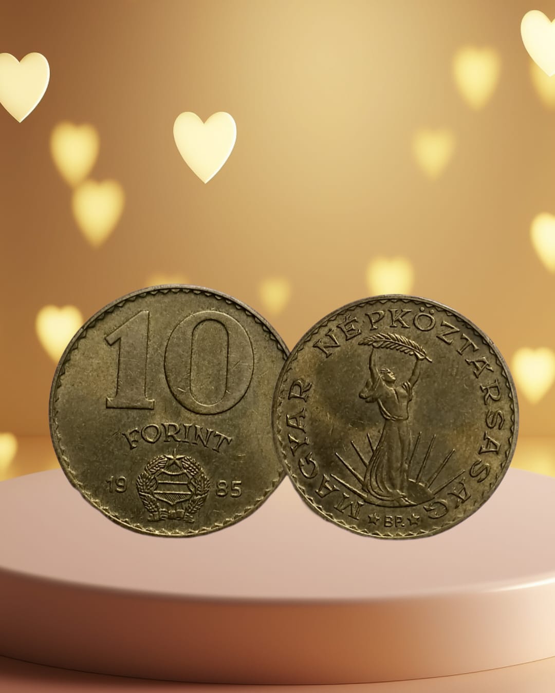 HUNGARY 10 FORINT 1985(used)