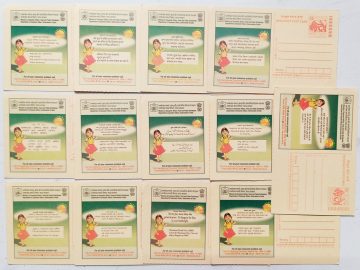 Meghdoot post card Know your consumer rights set of 13 cards