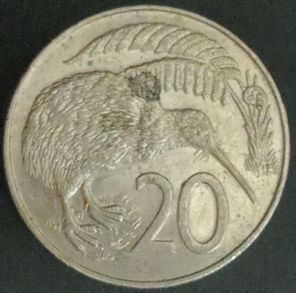 NEW ZELAND_20 cent 1988