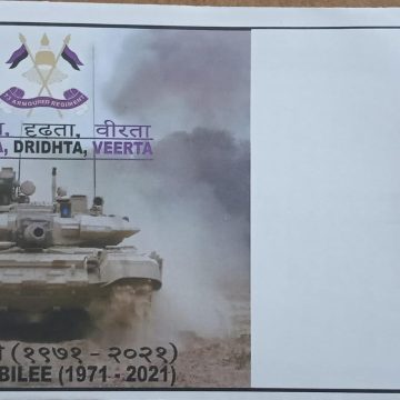 PAVITRATA,DRIDHTA,VEERTA Army postal Covers (APO's)