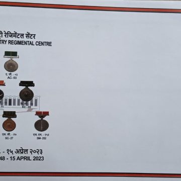 The Jammu And Kashmir Light Infantry Regimental Centre Army Postal Covers (APO's)