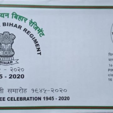 Third BN the Bihar Regiment Army Postal Covers (APO's)