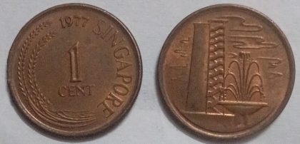 1 Cent 1995 Singapore/ Singapore(used)