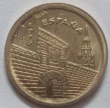 Spain 5 Pesetas Coin 1996(UNC) - Image 2