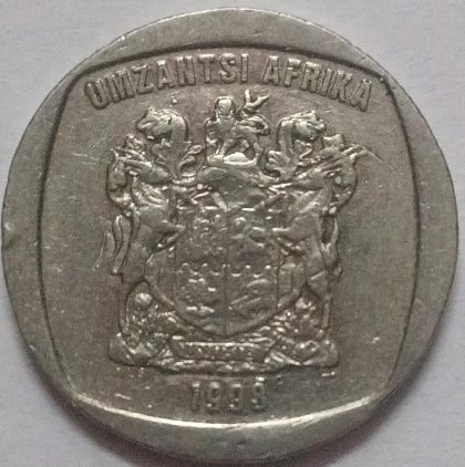 SOUTH AFRICA 2 RAND 1998 (used) - Image 2