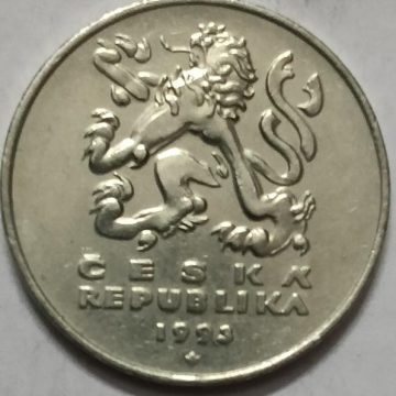 Czech Republic 5 koruna 1993 (used)