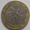 10 Francs 1989 Republique Francaise Nickel Brass (used) - Image 2
