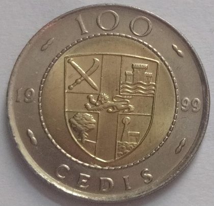 Ghana 100 CEDIS 1999 (Used)
