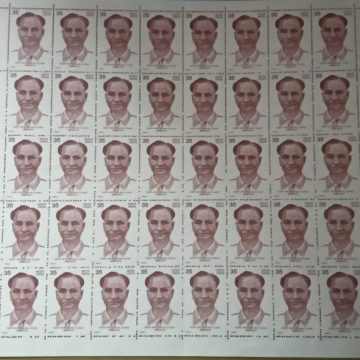 Dhyan Chand. Personality, Sports, Hockey Player, 35 P - MNH (Stamp Full Sheets - 40stamps)